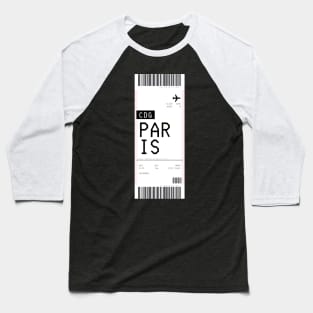 Boarding airplane Baseball T-Shirt